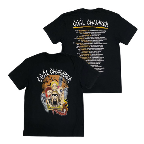 2 Sides 2025 Tour Coal Chamber Band Shirt Black Unisex S-5XL 1P0230