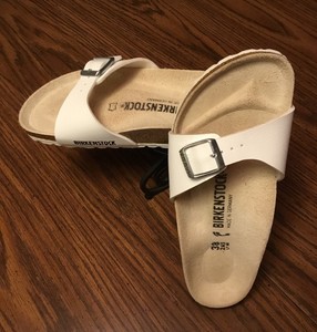 white eva birkenstock size 38