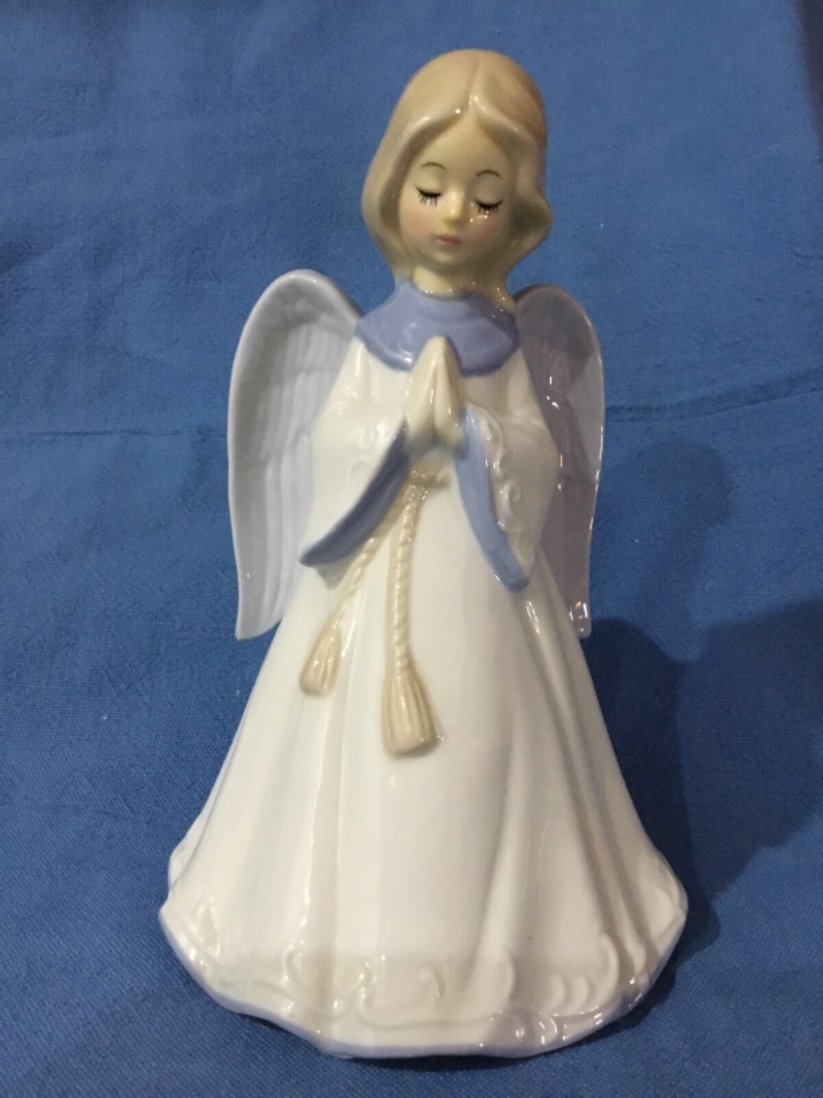 Vintage Berman & Anderson Praying Girl Angel Wind Up Music Box Brahms Lullaby eBay