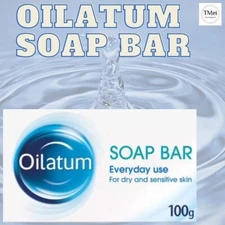 20 Boxes OILATUM Bar SOAP For Dry Skin 100g Gently Cleanses Moisturizes