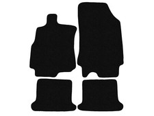 Schwarz Fußmatten Velour für Renault Megane III cabrio 2008-2015 Autoteppiche, 1