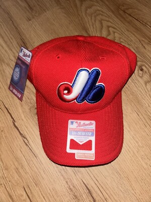 NEW ERA MENS MONTREAL EXPOS VINTAGE 39THIRTY FITTED HAT SIZE S/M NEW RARE