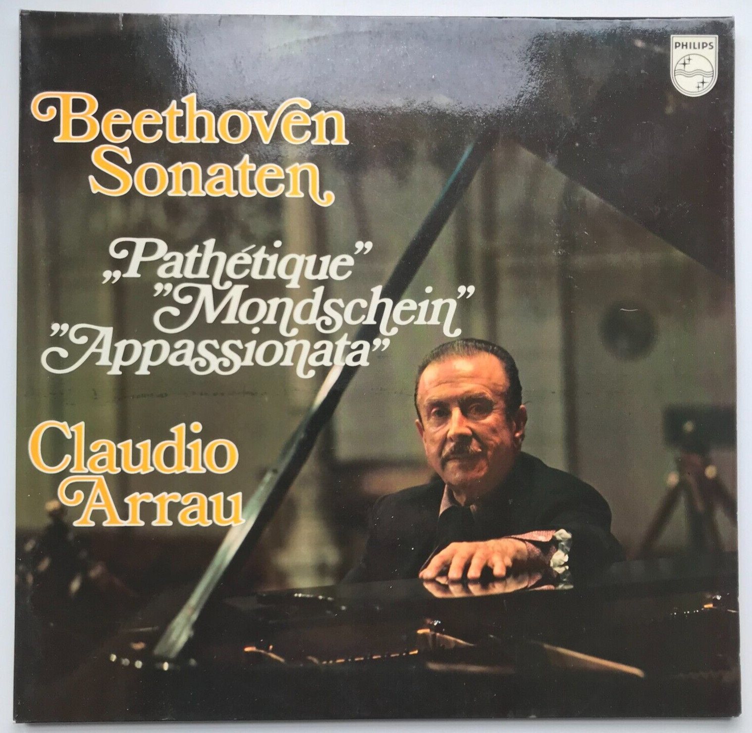Beethoven PATHETIQUE/MONDSCHEIN-SONATE/APPASSIONATA Claudio Arrau (L1094)