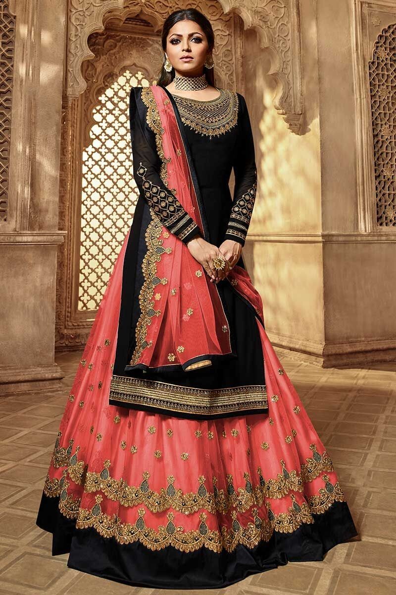 bollywood designer anarkali dresses Party Bollywood Designer Kameez Salwar Indian Designer Anarkali Gown Suit  Ethnic
