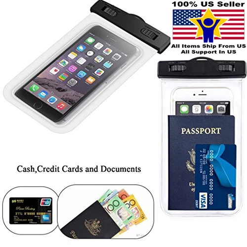 Universal Waterproof Case 2 Pack Dry Bag/Pouch Clear Sensitive PVC Touch Screen - Image 4 of 4