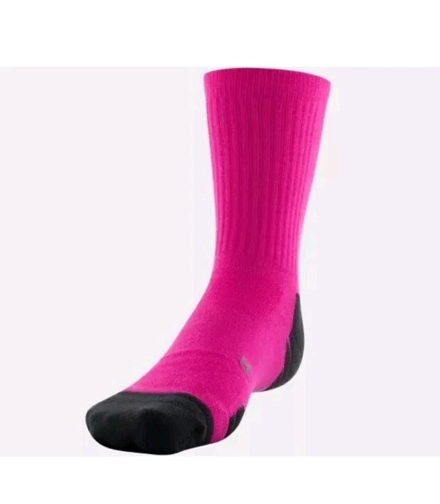 2 Pares Under Armour UA Fútbol Acolchado Tripulación Talla HOMBRE 8.5 - 13 Foto 3 de 4