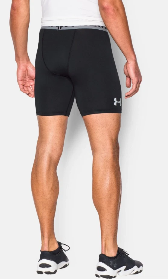 Under Armour Men's CoolSwitch Compression Shorts Tights UA 1271333 Black - Image 2 of 4