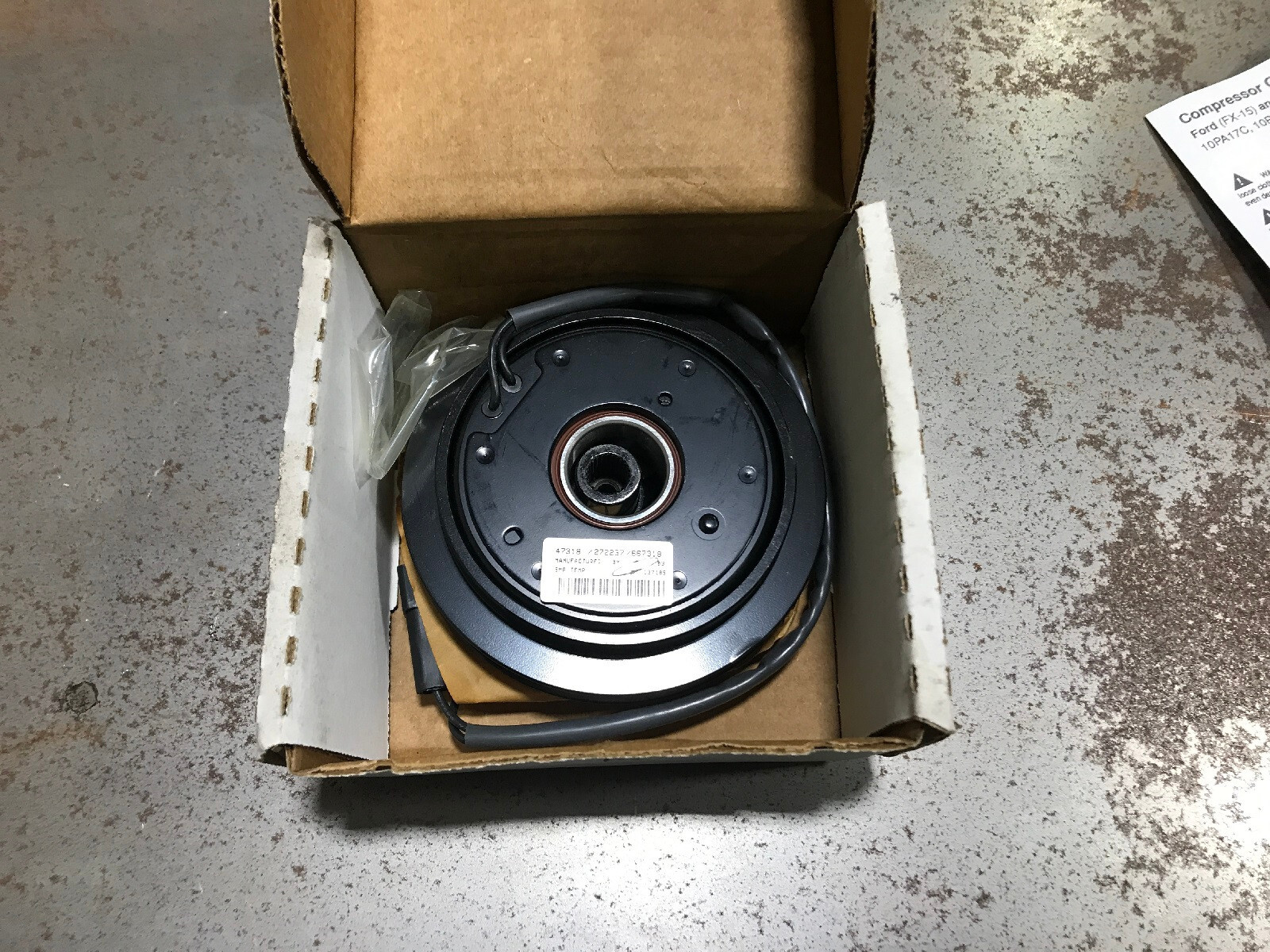 COMPRESSOR WORKS FOUR SEASONS A/C CLUTCH 47318 NEW DODGE PLYMOUTH eBay