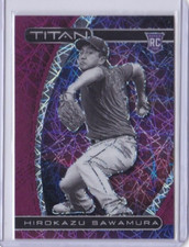 2021 Panini Chronicles Titan HOLO #23 HIROKAZU SAWAMURA RC (ID89)