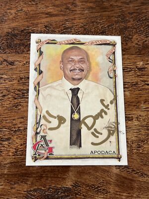 Nathan ''Doggface'' Apodaca IP Signed Topps Allen & Ginter Card Autographed