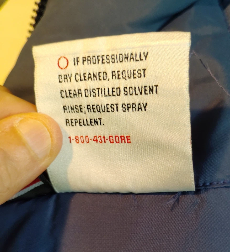 Vintage L.L.Bean Maine Wardens Parka Goretex Tan Khaki Jacket Men's Size M - Image 2 of 4