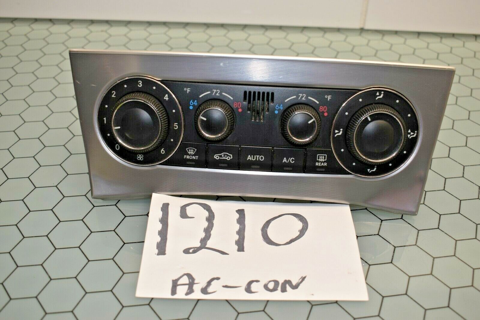 2006 2007 Mercedes C230 AC and Heater Control Used Stock #1210-AC 