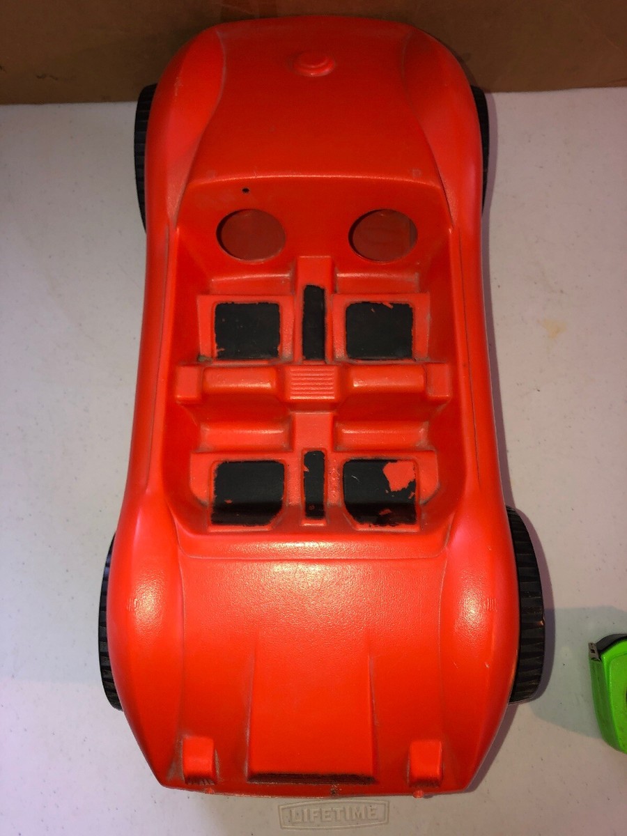 Vintage Orange Race Car Toy Made In West Germany 6 1/4”Hx20”L | eBay