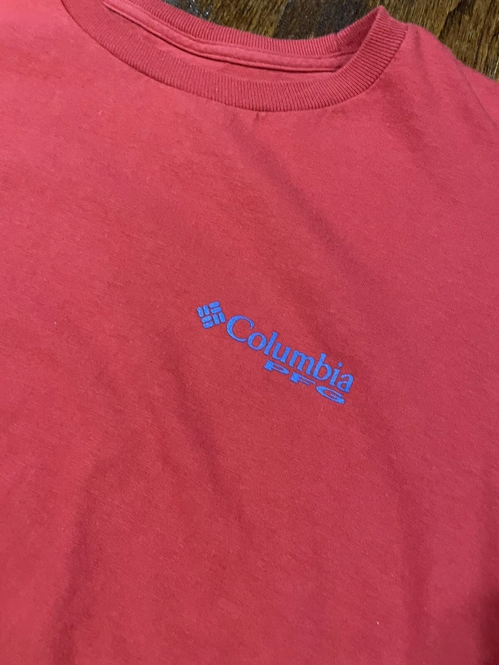 Camisa de pesca de manga larga Columbia PFG para hombre talla mediana Foto 3 de 4