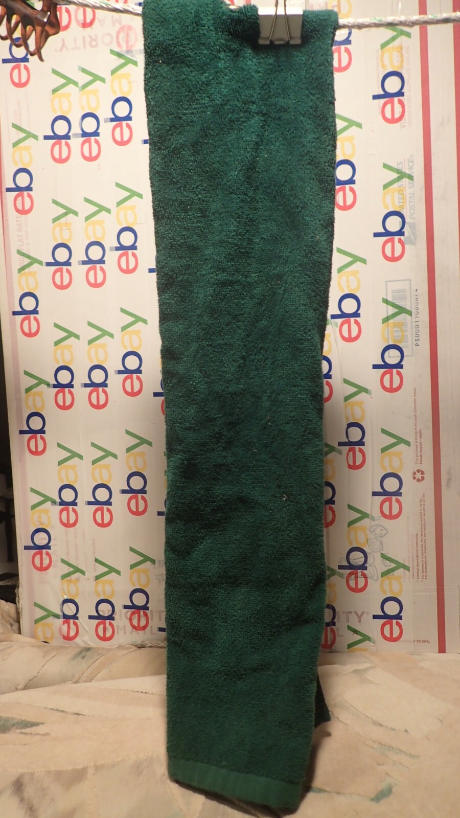 Plain Green Golf Towel for Players