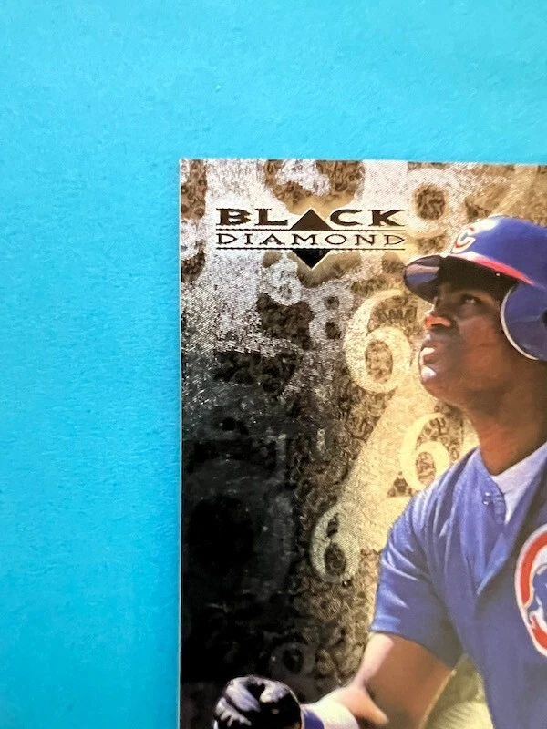 1999 Black Diamond Mystery Numbers #M16 Sammy Sosa 699/1600 Chicago Cubs - Image 3 of 4