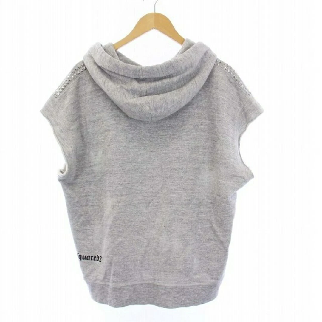 [Fashon Giappone U Dsquared2 23Ss Goth Surf Felpa Parka Senza Maniche Pullove