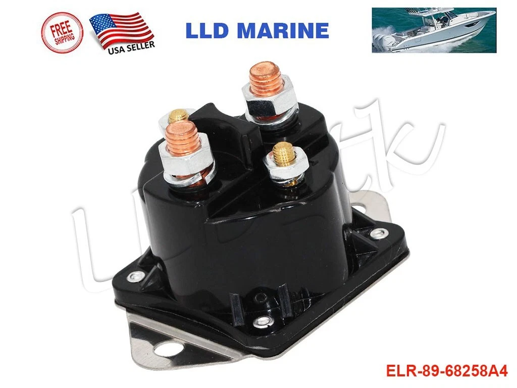 89-68258 89-68258A4 Mercury Mercruiser Marine Starter Solenoid  