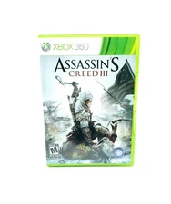 Assassin's Creed III 3 (Microsoft Xbox 360) Complete CIB 