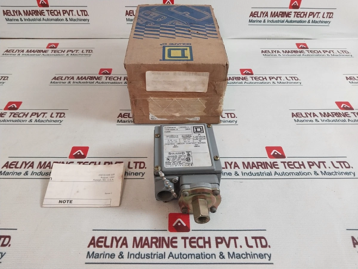 Square D GGW-4 Differential Pressure Switch | eBay