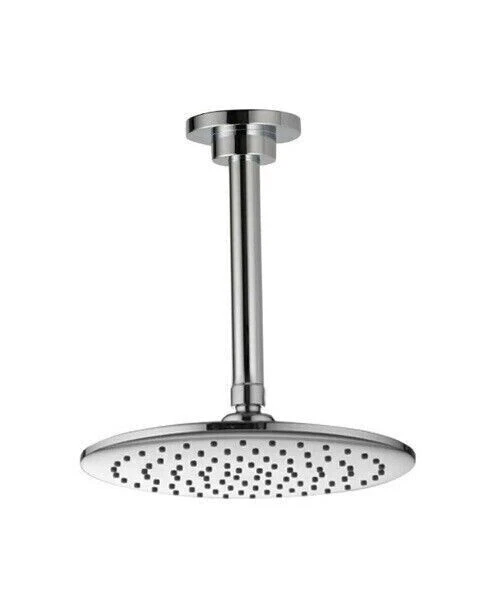 Aqualisa Quartz Ceiling Mounted 230mm Shower Head. Complete kit.