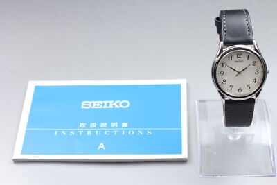 SEIKOセイコー７N01-7140SPIRIT腕時計メンズ SEIKO 7N01-7140 メンズクォーツ腕時計 稼動品 黒色ベルト付き