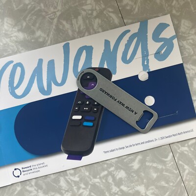 ZYN Rewards Metal Bottle Opener Promotional Item 5'' 'A NEW WAY FORWARD' USA Made
