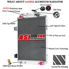 3 ROWS Radiator Fit for 1930 Chevrolet Chevy Car Chevy V8 Conversion Truck