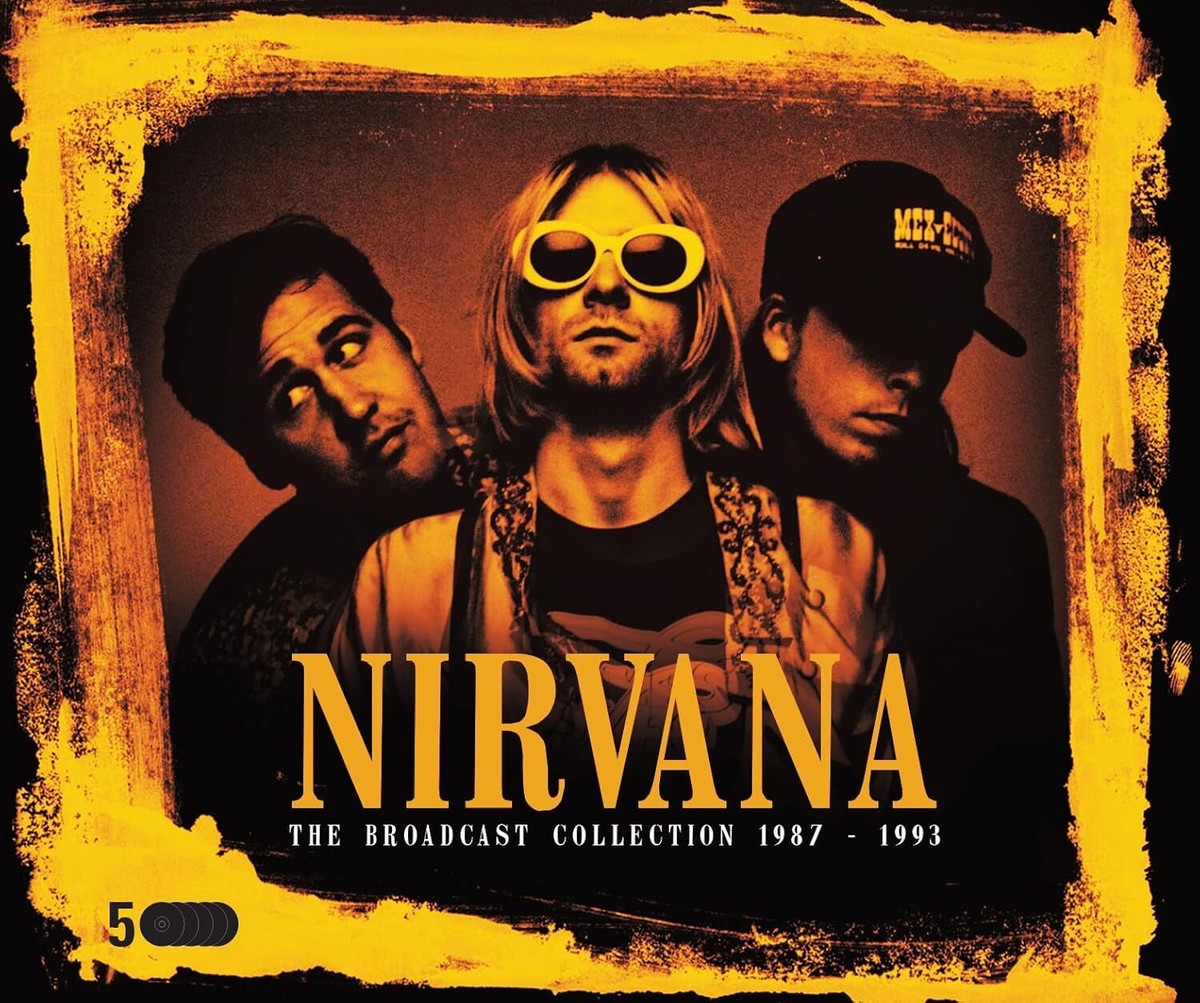 Nirvana The Broadcast Collection 1987 - 1993 5 CD Box Set Limited
