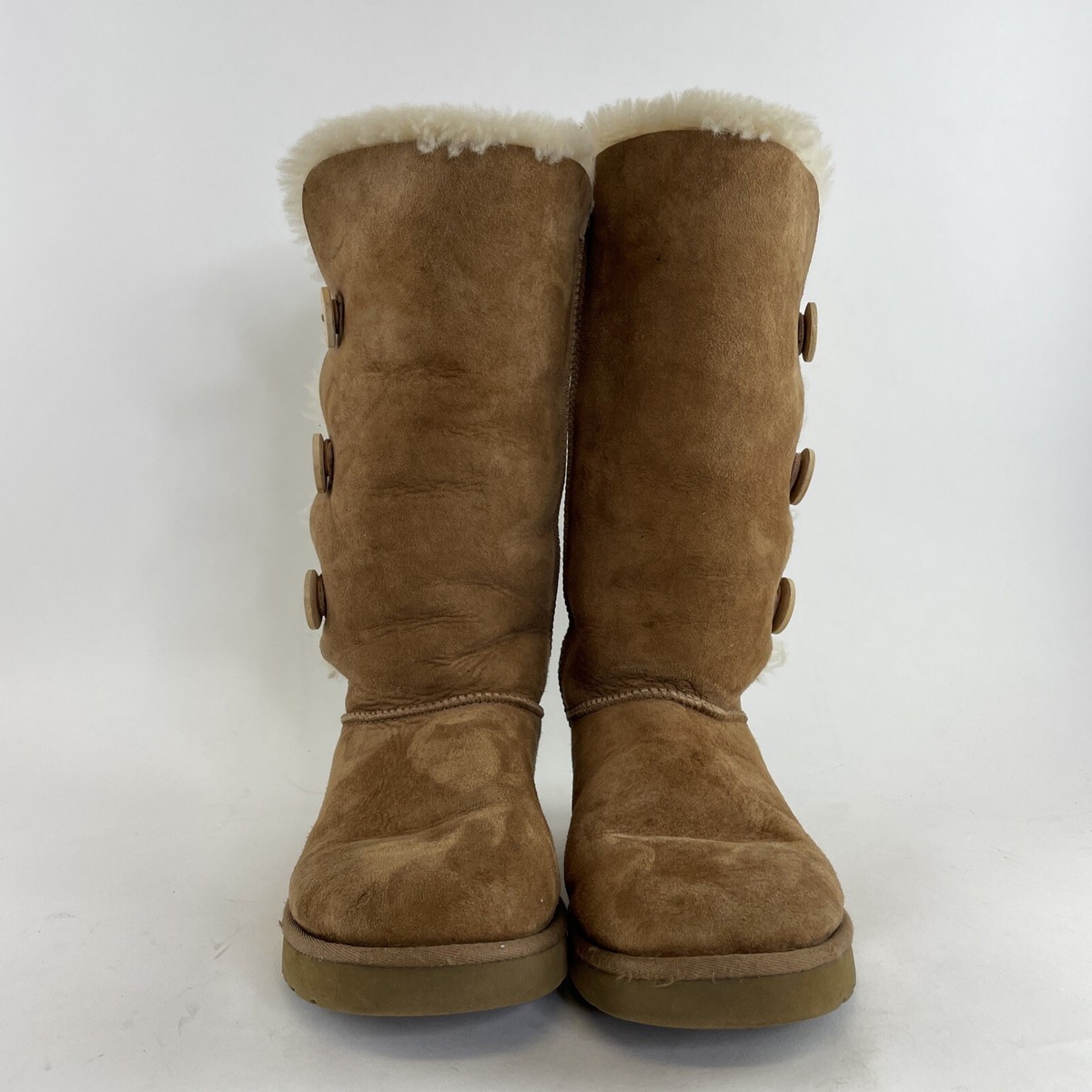 UGG Tan Sheepskin Lined Boots Men main image 4