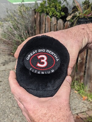 GOLF HEAD COVER Great Big Bertha War Bird Callaway 3 Club Driver  display picture 1