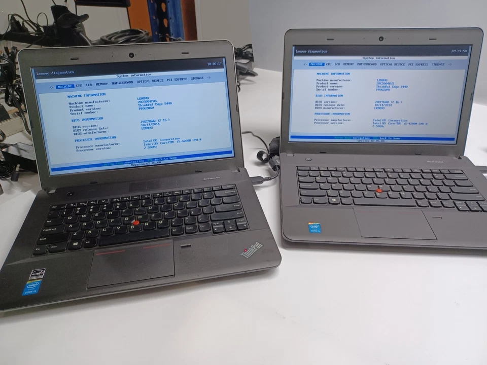 Lote de 4 | Portátil Lenovo ThinkPad E440 i5-4200M 4GB Sin HD Foto 2 de 4