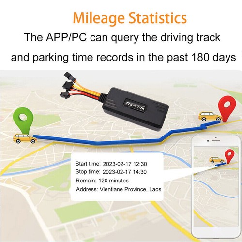 4G Car GPS Tracker Real Time Vehicle Anti-Lost Locator Remote Control Anti Theft - Picture 5 of 17