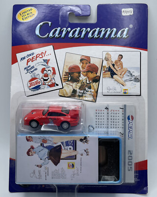 2005 Limited Edition Pepsi Themed Cararama 1:72 Porsche 911 GT2 | eBay