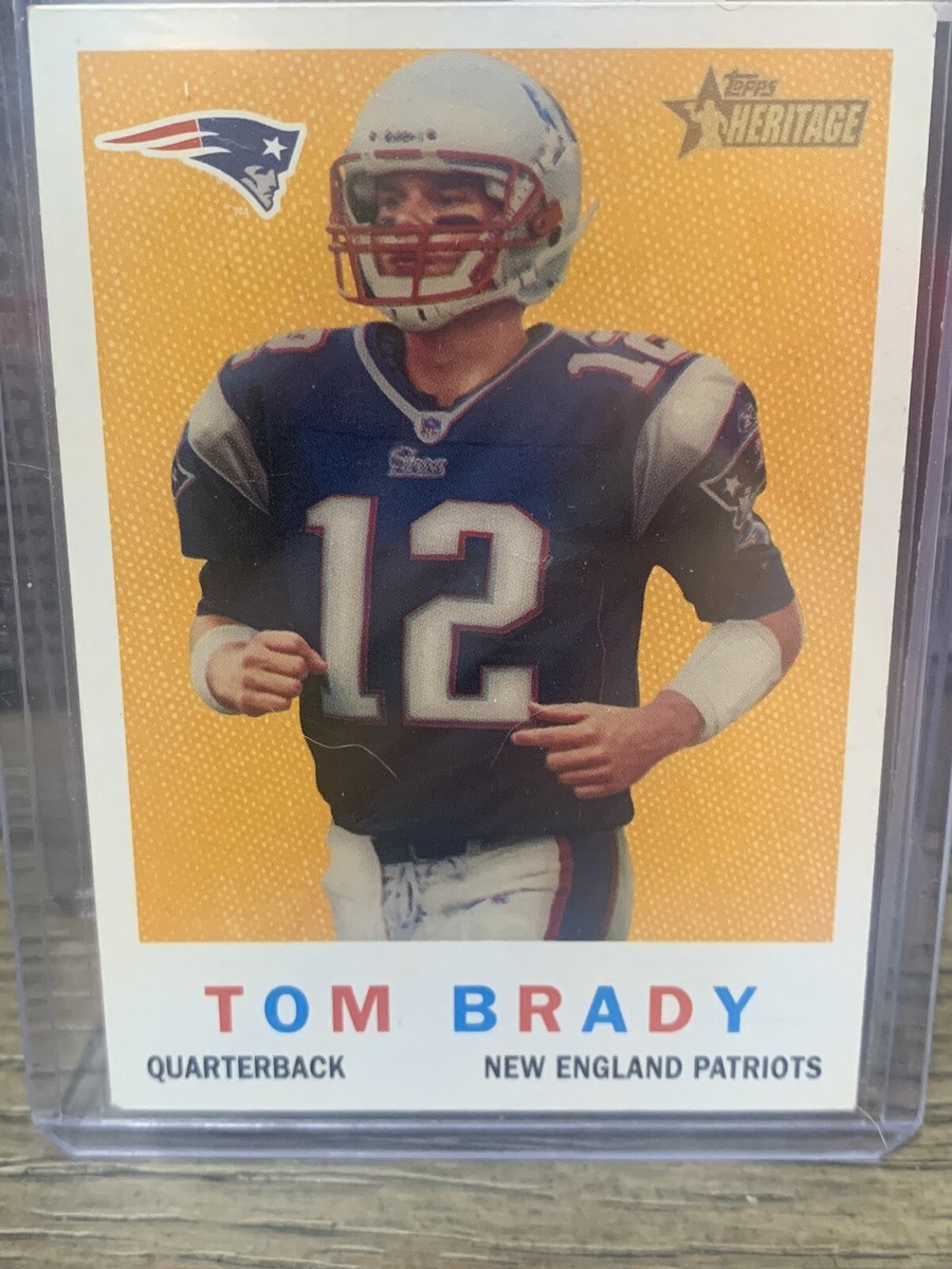 Tom Brady Football Card Set Of 5 (Topps & Panini) Contains Rare Tom Brady  Cards | eBay