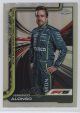 2025 Topps Chrome Formula 1 F1 Drivers Refractor Fernando Alonso #9 13ql