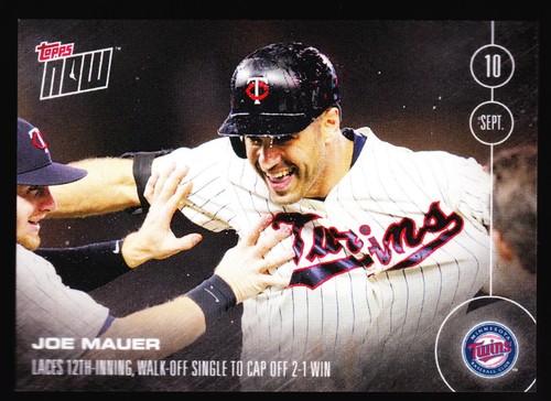 2016 Topps Now 441 Joe Mauer