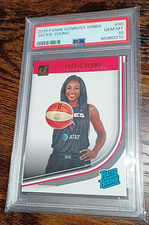 2019 Panini Donruss WNBA #90 Jackie Young Rated Rookie PSA 10 RC