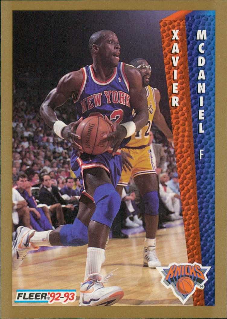 1992-93 Fleer - Xavier McDaniel #153