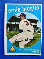 1959 Topps - Ernie Broglio #296 (RC)