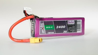 Hacker Motor TopFuel LiPo Akku 20C ECO-X 2400mAh 3S MTAG - 92400331
