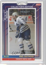 1993-94 Score /Black's Toronto Maple Leafs Mike Eastwood #19 0f8