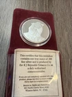1913-1993 80th Anniversary Joe Camel 1 oz  .999 Fine Silver w/ Pouch & Cert