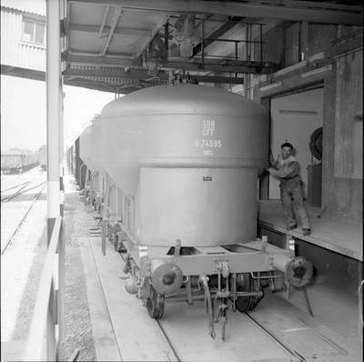 Jura cement factory Holderbank Wildegg 1950s Swiss German Old Photo 5