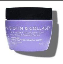 Luseta Beauty, Biotin  Collagen Hair Mask, 16.9 oz For Thin  Dry Hair