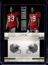2010 Panini Rookies & Stars Gerald McCoy Mike Williams Studio Combos #8