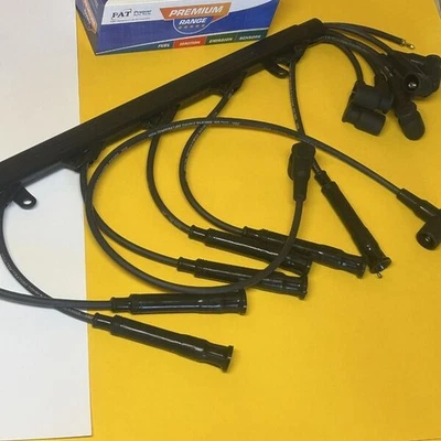 Ignition spark plug lead set for BMW E23 + E32 735i + 735iL 3.4L 2 Yr Wty - Image 1 of 4