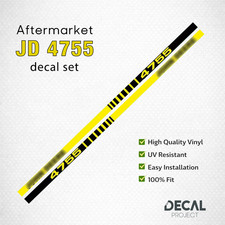 Kit decalcomanie John Deere 4755 - adesivi per trattore aftermarket - serie...