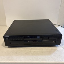 Sony CDP-C350Z 5 Disc Carousel CD Changer HiFi Stereo - TURNS ON BUT WONT OPEN