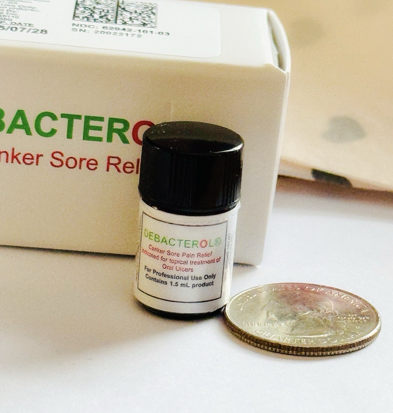 Effective canker Sore Pain Relief Debacterol